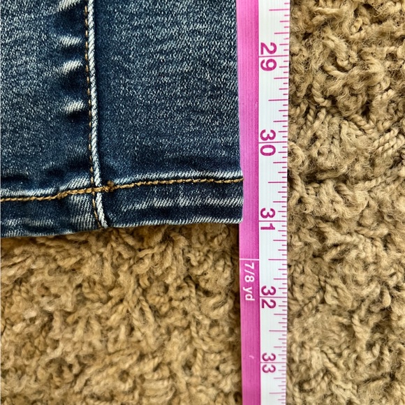 SOLD.  MAURICES Womens Jeggings Skinny Leg Stretch Blue Size SR Small Regular - Picture 8 of 10